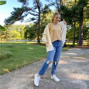 Abercrombie Curve Love Ultra High Rise Ankle Straight Jeans 26 Regular